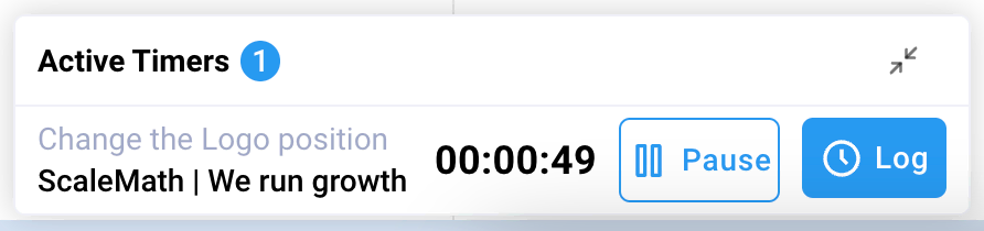 Atarim active timer