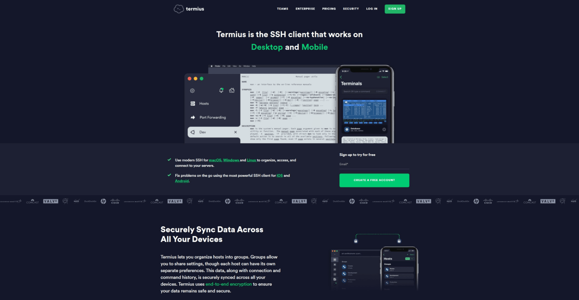 termius homepage